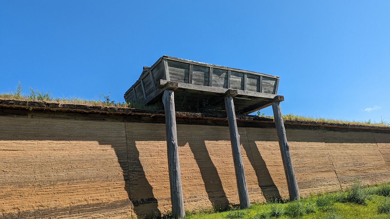 志波城跡 の写真