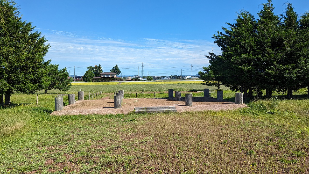 志波城跡 の写真