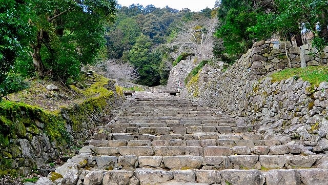 安土城跡 の写真