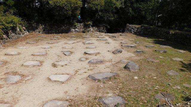 安土城跡 の写真