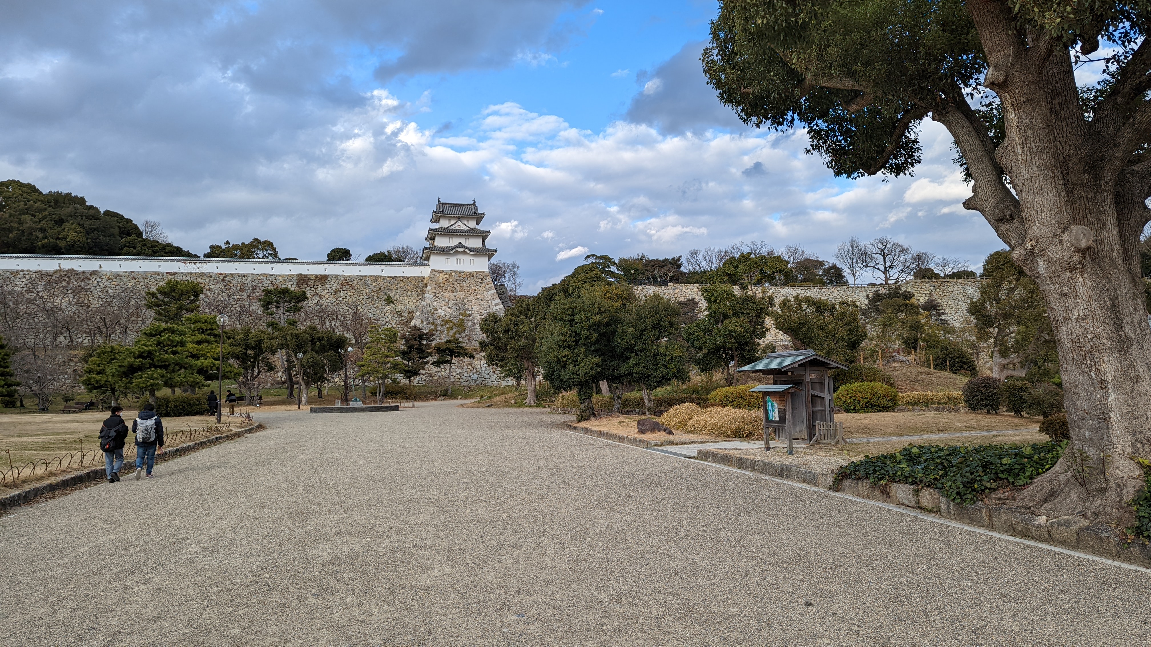 明石城跡 の写真