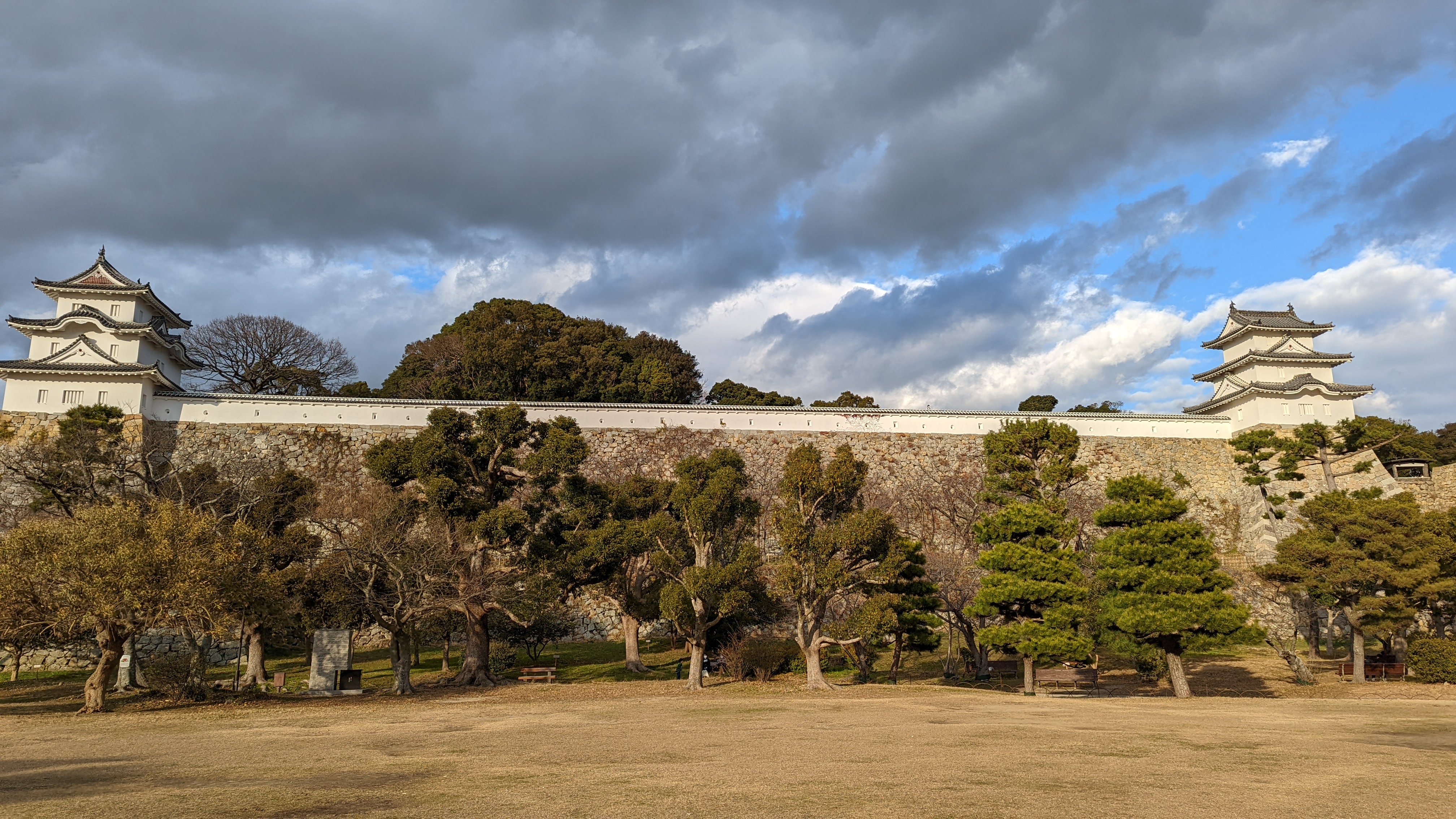 明石城跡 の写真