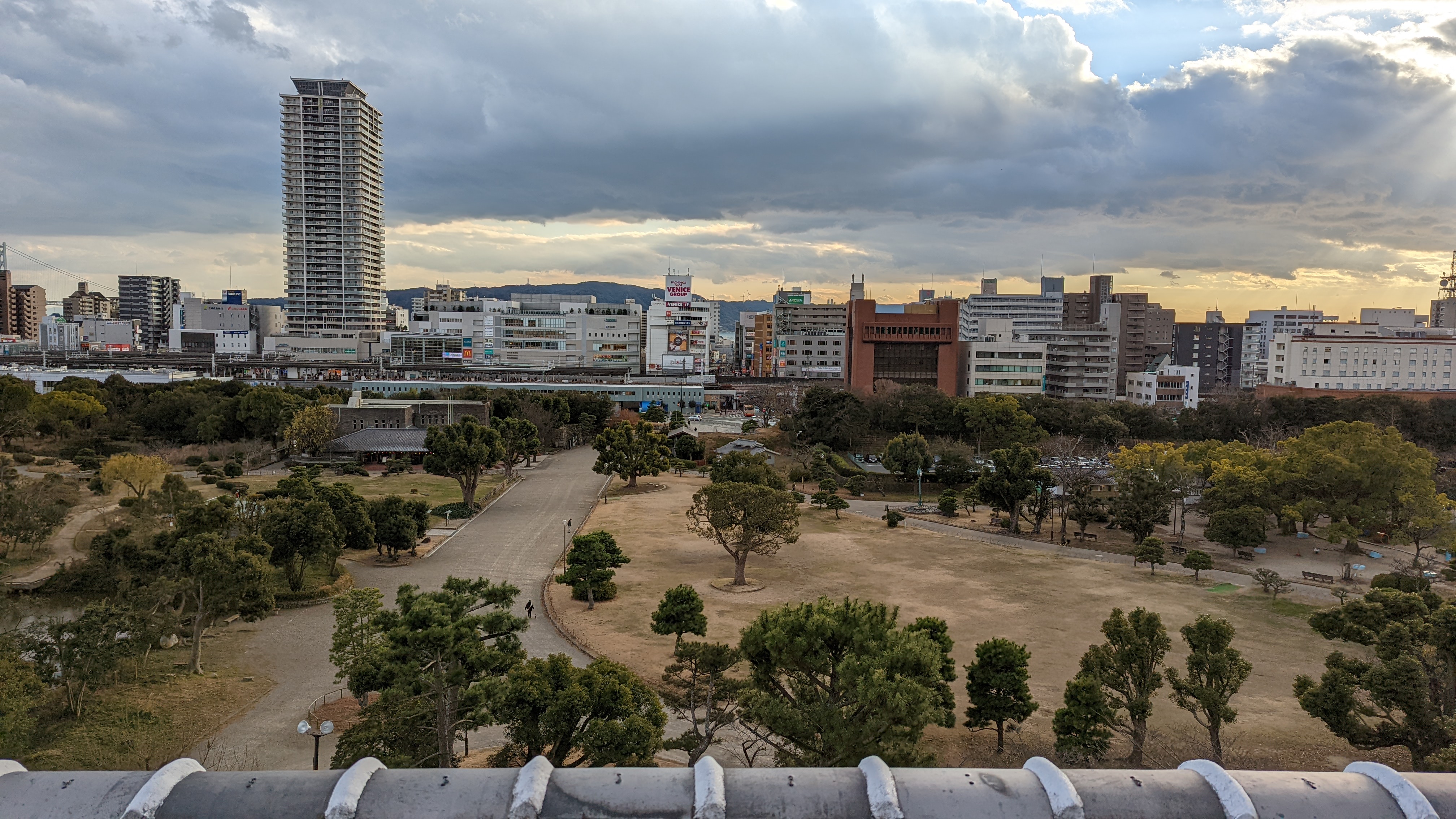 明石城跡 の写真