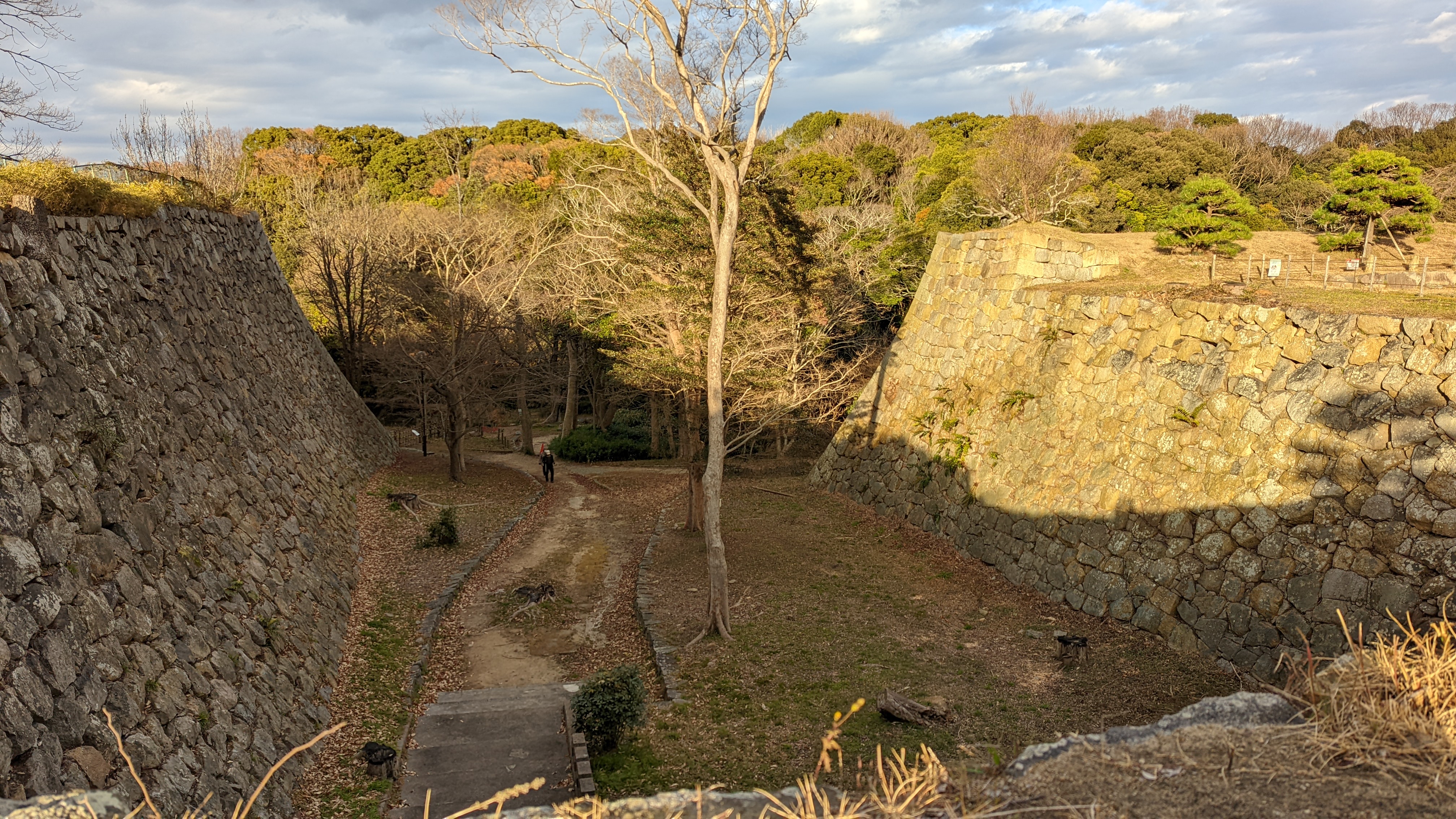 明石城跡 の写真