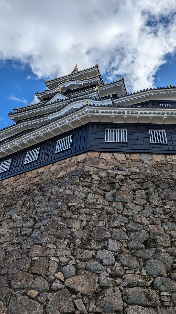 岡山城の写真