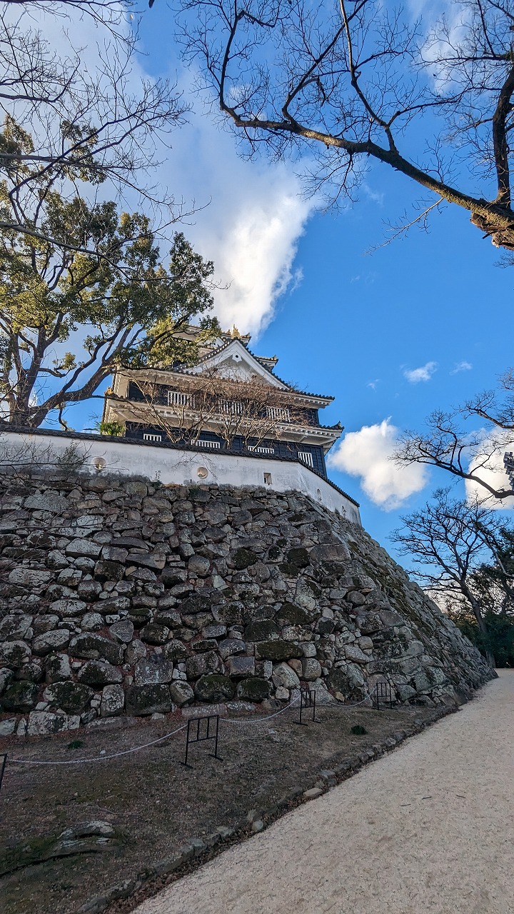 岡山城の写真